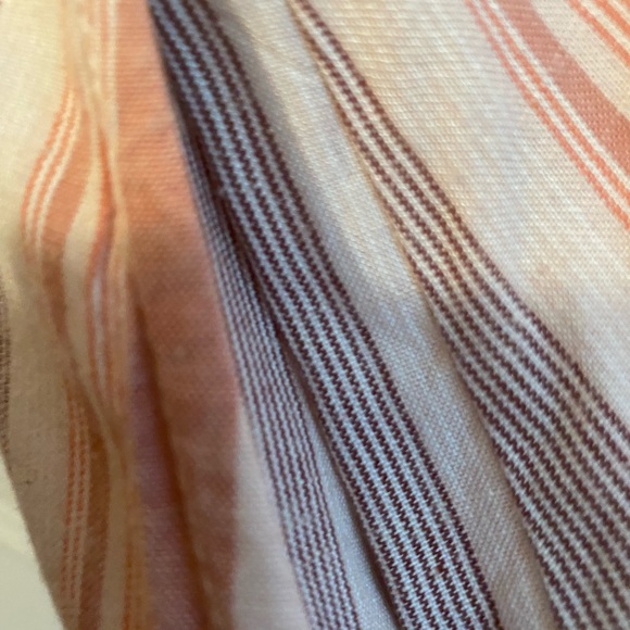 a.n.a. Button Front Long Wide Stripped Summer Dress New with Tags size S Small - Picture 8 of 12